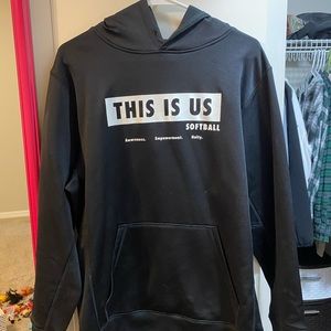 This is us softball hoodie